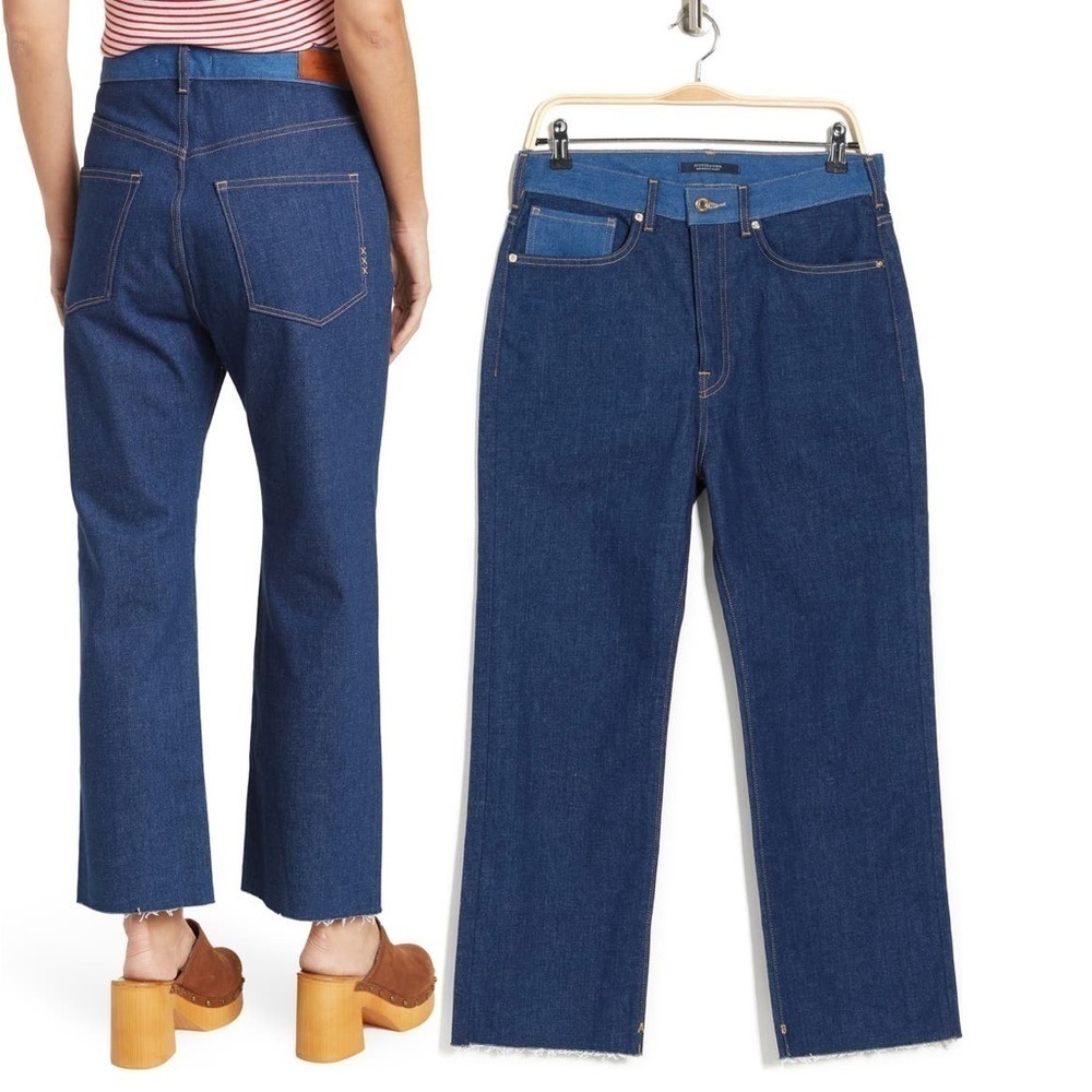Scotch & Soda Extra Boyfriend Raw Crop Hem Jeans NWT - Picture 2 of 9